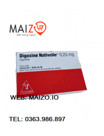 Digoxine nativelle 0.25mg là thuốc gì? Digoxine-Nativelle-0.25mg-213x278