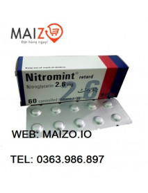 Thuốc phòng bệnh đau thắt ngực Nitromint 2.6mg