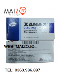Thuốc chống trầm cảm Xanax 0.5mg hộp 30 viên