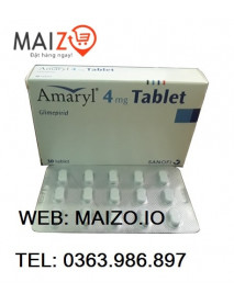 Thuốc trị tiểu đường tuýp 2 Amaryl 4mg