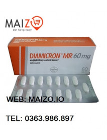 Thuốc tiểu đường tuýp 2 Diamicron 60mg MR