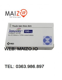 Thuốc điều trị tiểu đường Januvia 100mg